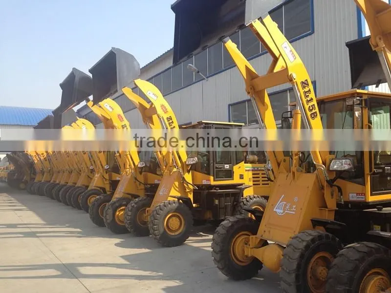 ZL12 wheel loader 1.2 ton small loader