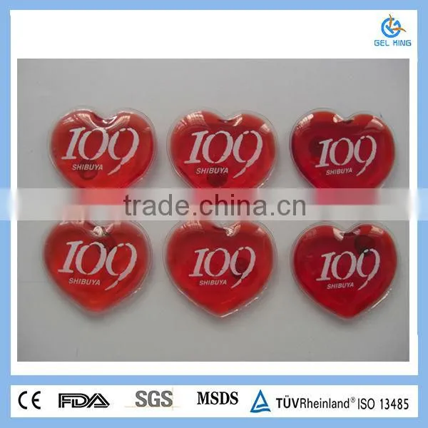 Comfortable and Soft Mini gel ice Instant plastic PVC hot cold packs / box