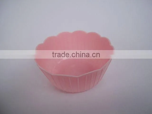 factory supplys multicolor Plastic salad bowl