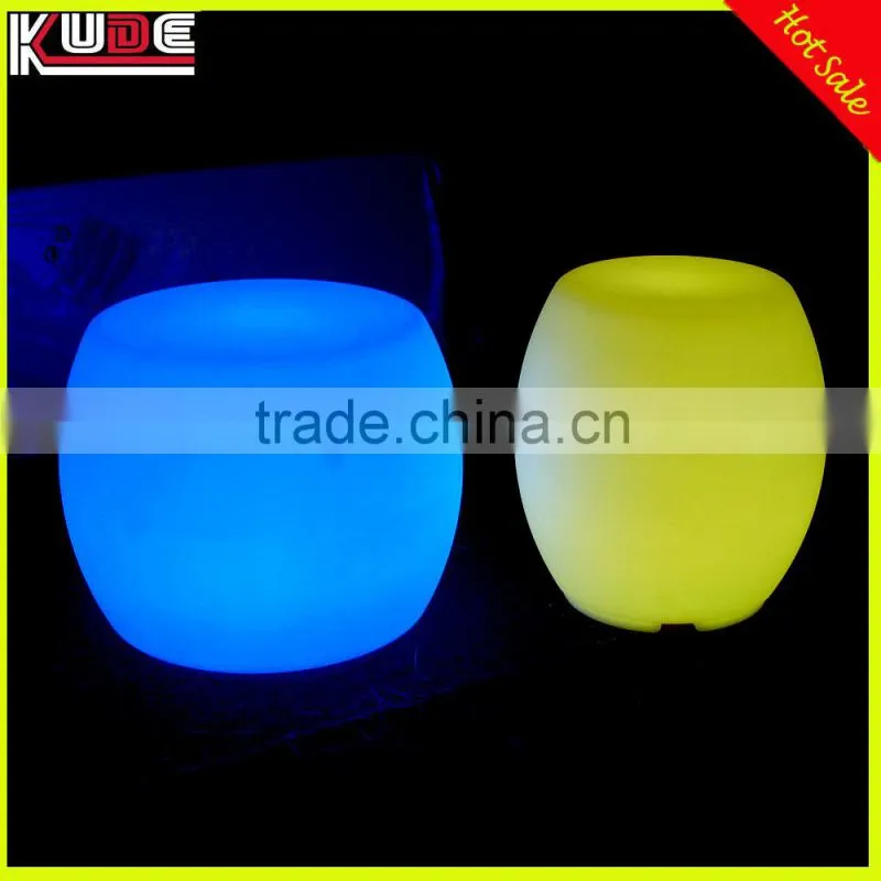 illuminated wedding and event led bar chairs/stool
