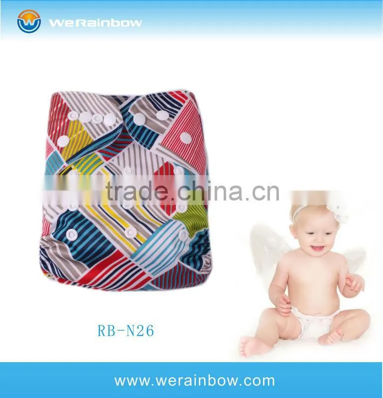 Wholesale Custom Prefold Baby Diaper Bamboo