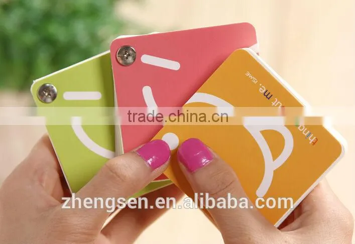 memo pad with different smiling for 2014 hot stationery