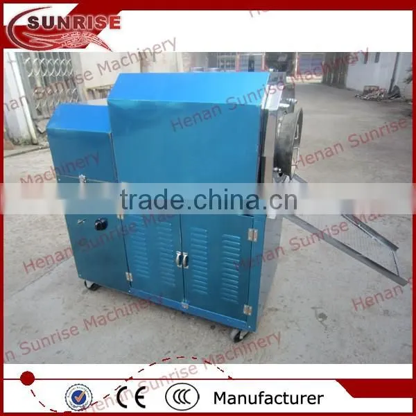 stainless steel electric nut roaster, nut roaster machine