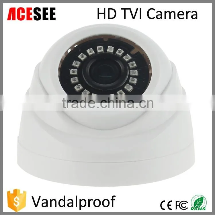 ACESEE Security Camera 3.6mm Fixed Lens Night Vision IR Dome HD CCTV TVI