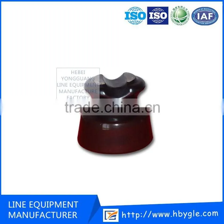 55 serials ANSI Low & Medium Voltage Pin Type porcelain Insulator / Good Quality & Low Price