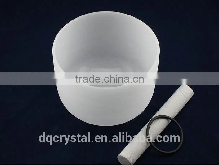 Chakra Tuned Quartz Crystal Singing Bowls With O-ring