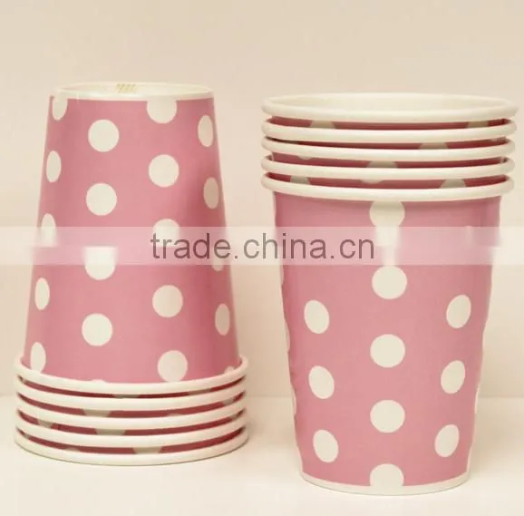 bulk wholesale party disposable paper cup cheap beverage paper cup