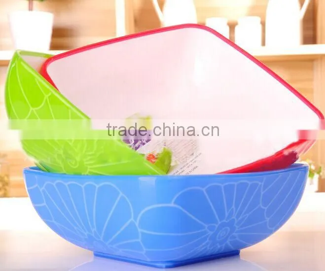 Plastic big salad bowl(3L)