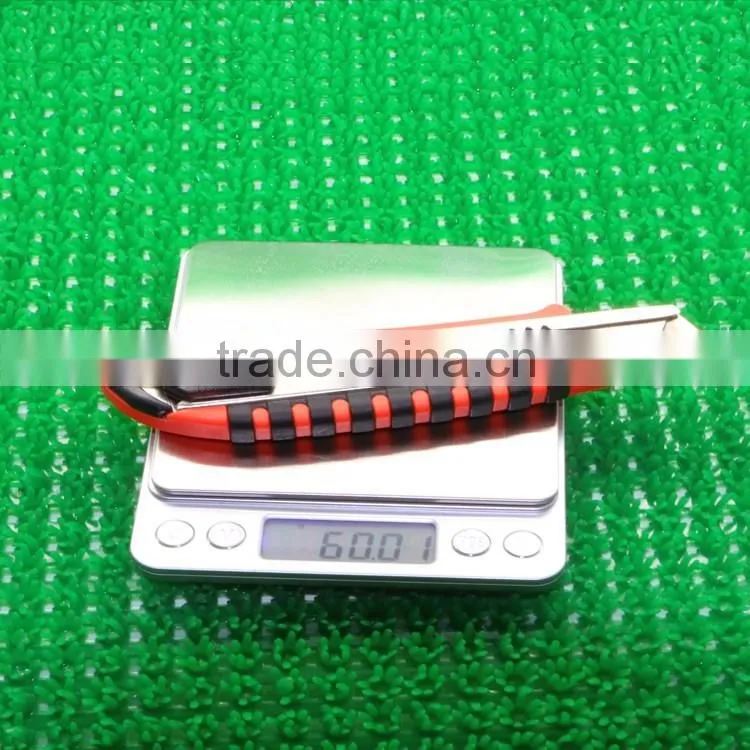 2016 High quality 18mm plastic wrap utility stainless steel art cutter knife