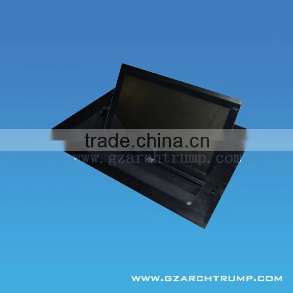 Motorized Monitor Lift System for Conference Table