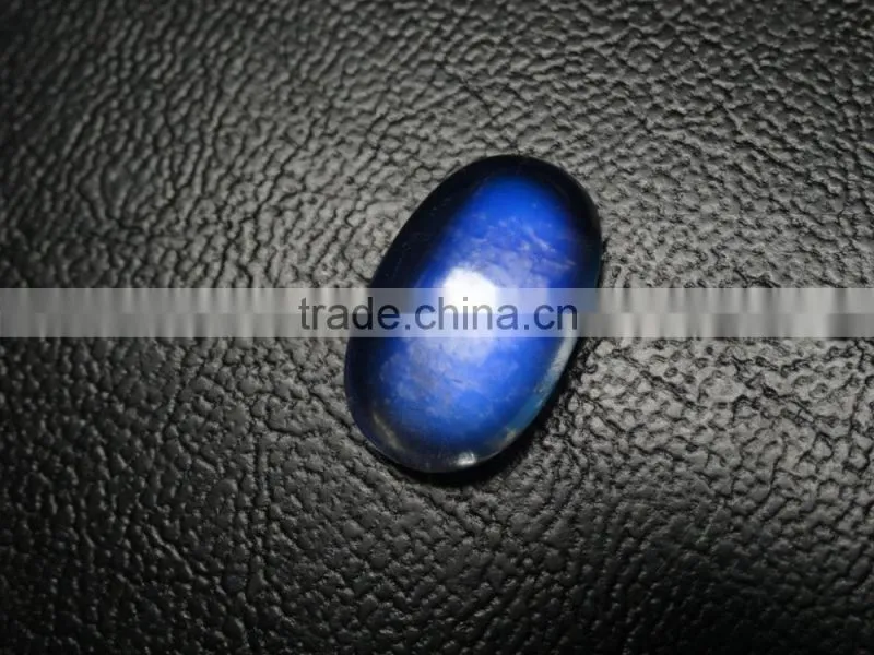 Blue flashy Moonstone With Pear shape