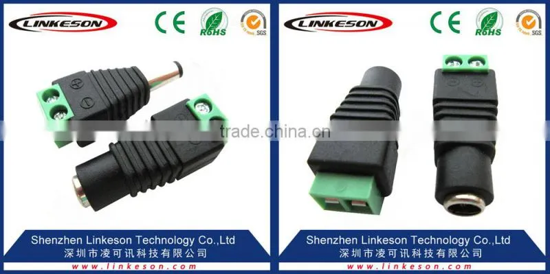 special ordered male and female connectors