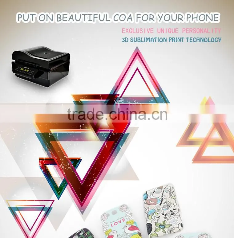 Sunmeta factory supply blank sublimation cell phone case(S3)