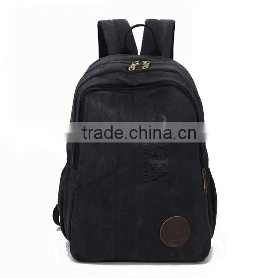 Custom Canvas Backpack Blank Army Backpack