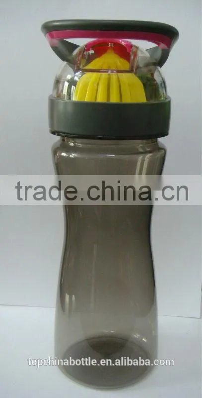 Lemon water bottle bpa free tritan for juice