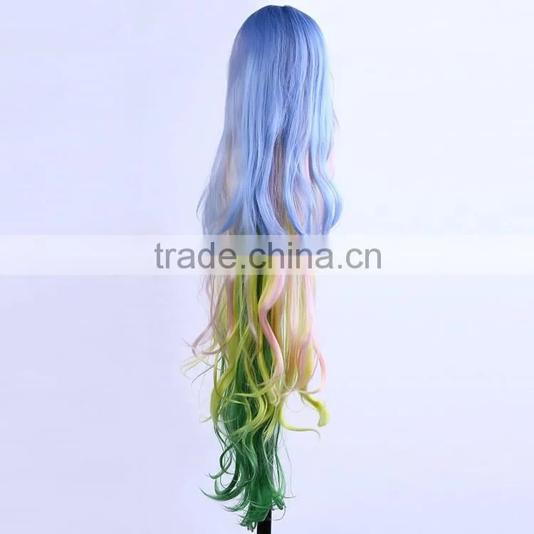 Braid Pull Half Up And Wear With Head Pieces Cosplay Costume Festival Synthetic Wig