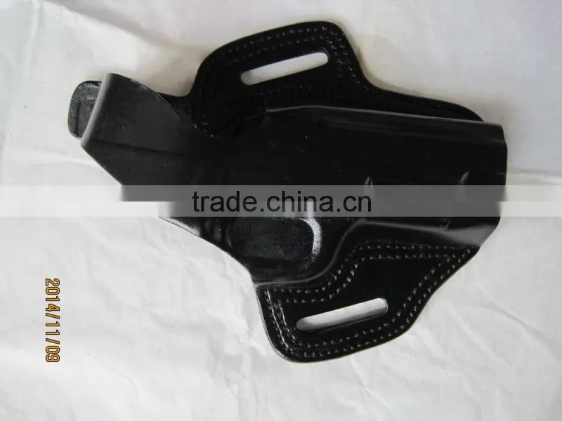 Custom leather gun holster