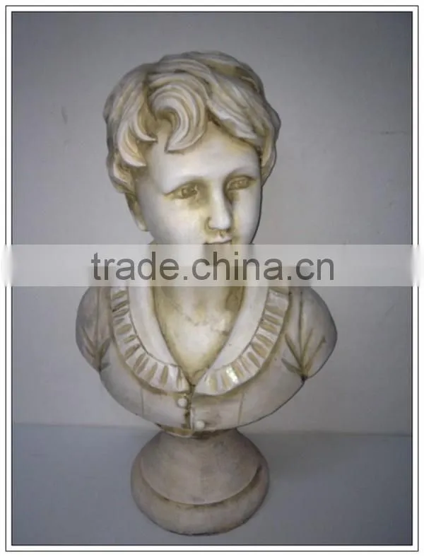 Garden decoration history famous statues, figurine bust