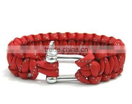 DIY outdoor survival Paracute bracelet PRB-1013