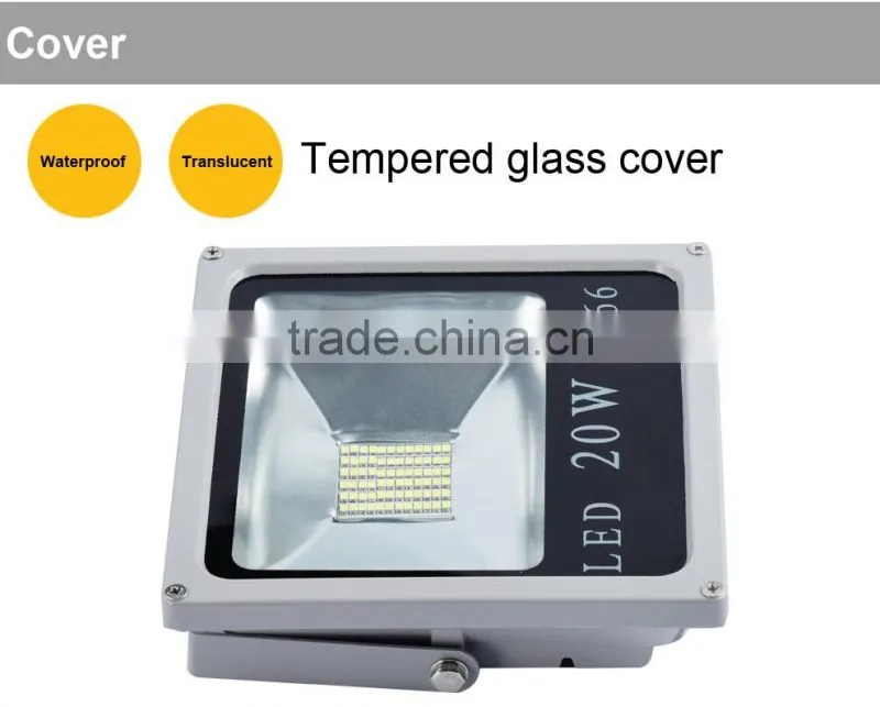 85-265V Cool white IP65 waterproof 20w led outdoor lamps