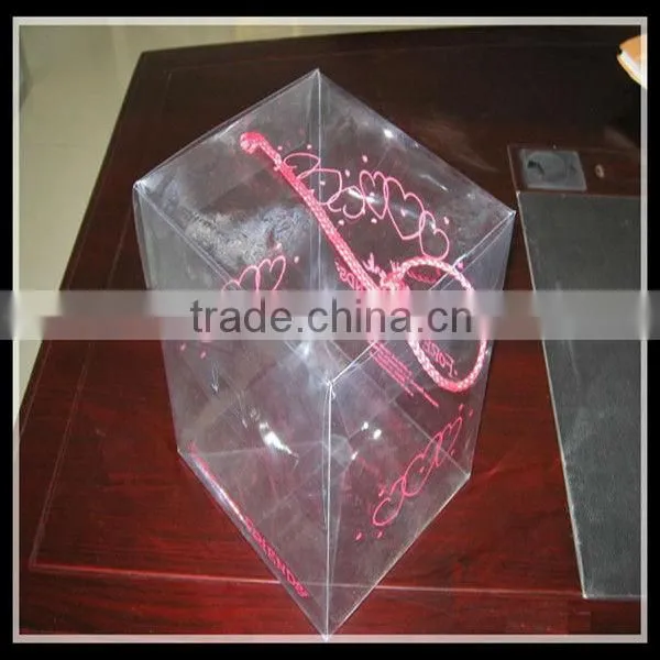 new clear custom plastic packaging boxes for baby