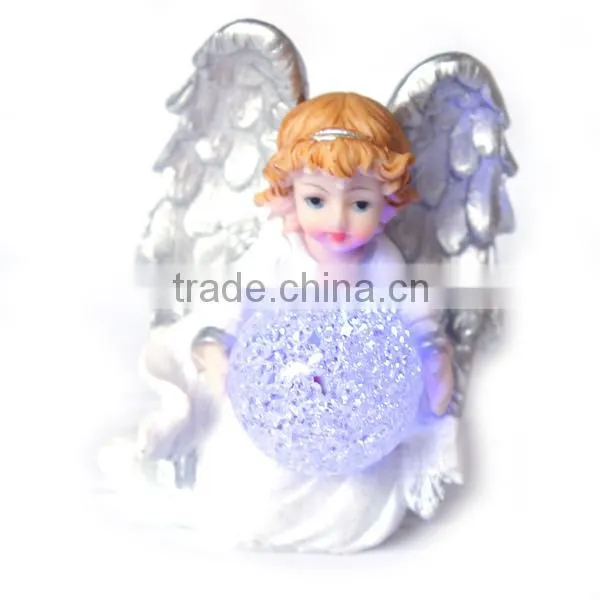 led christmas angel, led angel with dove, hone decoration angel with dove