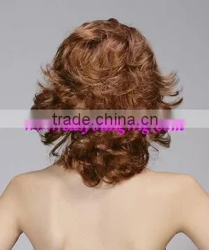 Hand tied Women's synthetic hair lace front wigs, front lace wigs