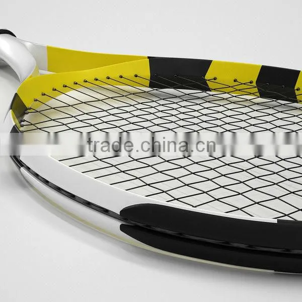 Tennis Racquet 27-inch with 58 to 63lbs String Tension, Made of Graphite