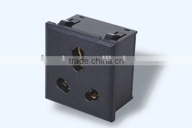 New product 2016 alibaba China wholesales, South africa,India, Australia wall socket 6A/16A 240V