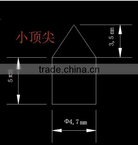 density tungsten carbide small top button router bits
