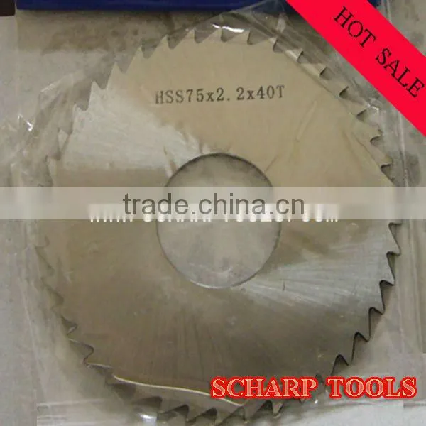 Slotting Saw slitting saw High speed steel