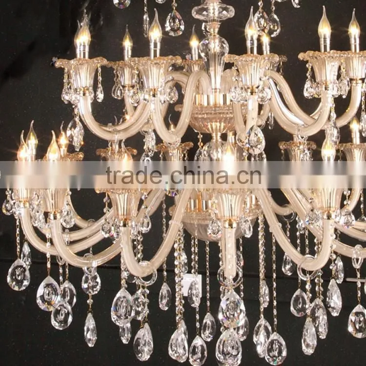 Flame lamp beautiful clear crystal lighting