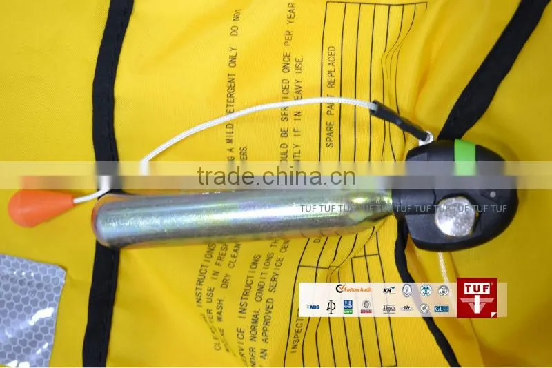 Auto inflation lifejacket/ solas life jacket/ Floatation jacket ( boating life jacket ) SOLAS vest