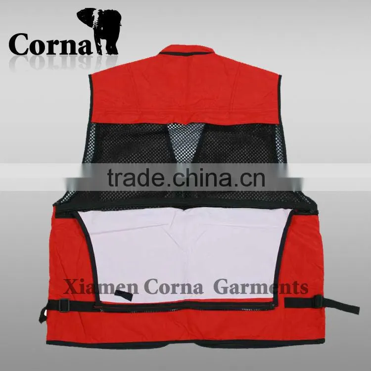 mens red casual fishing wear