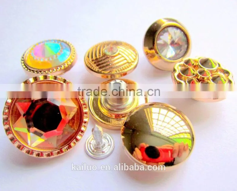 shiry gold color button