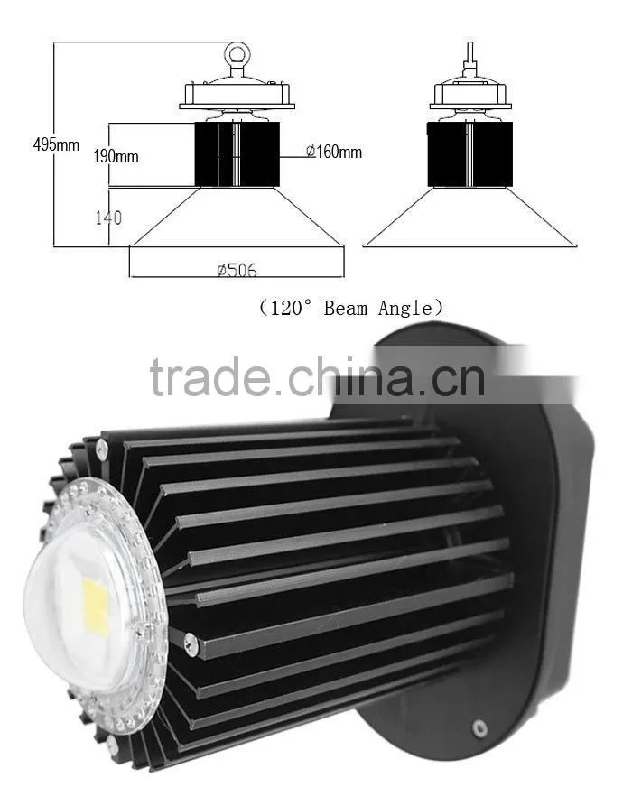 120W Factory Price LED High Bay Made In China