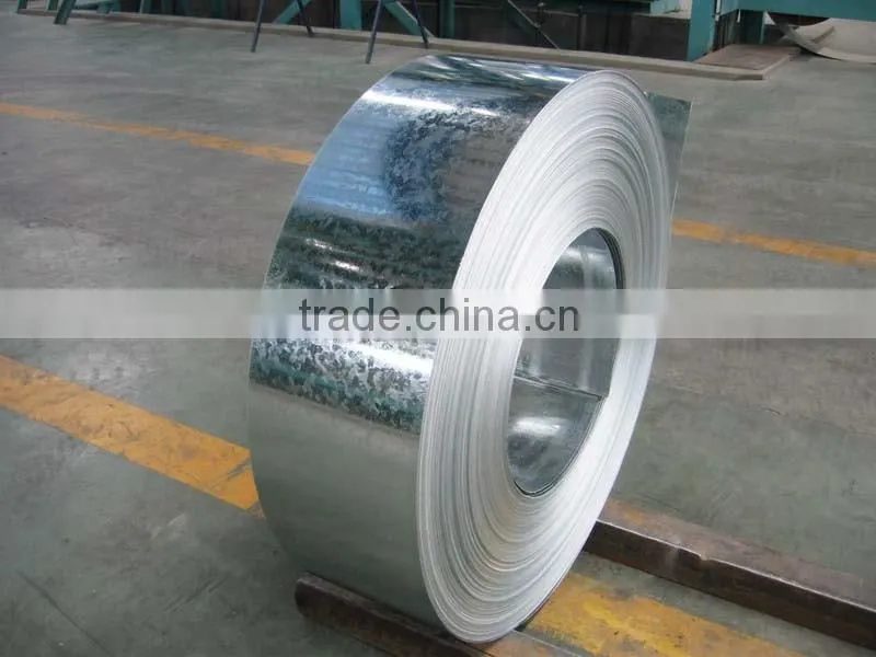 Galvanized steel coil for making drywall stud and track