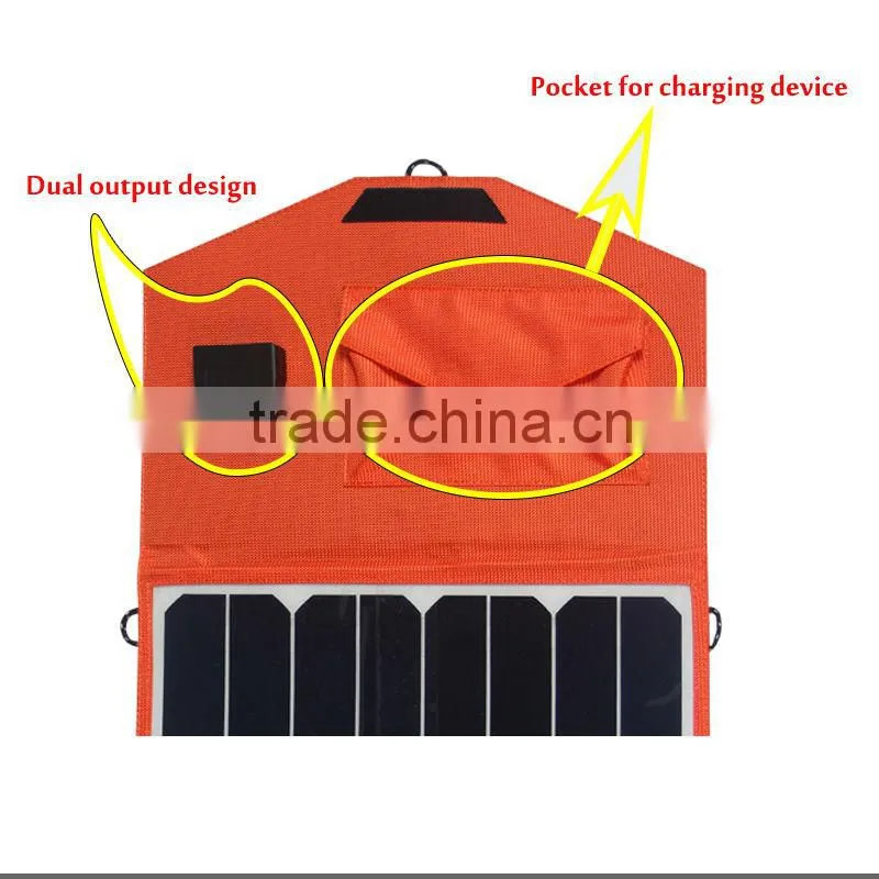 30W Portable Universal Foldable solar cell phone charger for Laptop and Mobile Phone