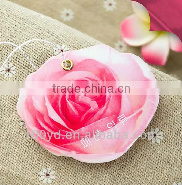 plastic garment hang tags