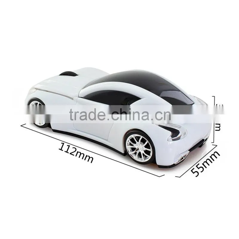 2.4G Wireless Modern Car Shape mouse 3D Game Optical Mice PC Laptop
