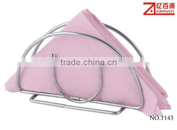 hot sale table decoration stainless steel paper tray holder