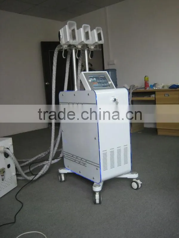 Freezing system with 3 cryo handles for different treatment area,lowest temperature to -5 centidegree