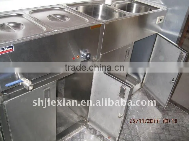 Mobile Food Vending Camping JX-FS400D fast food truck for sale