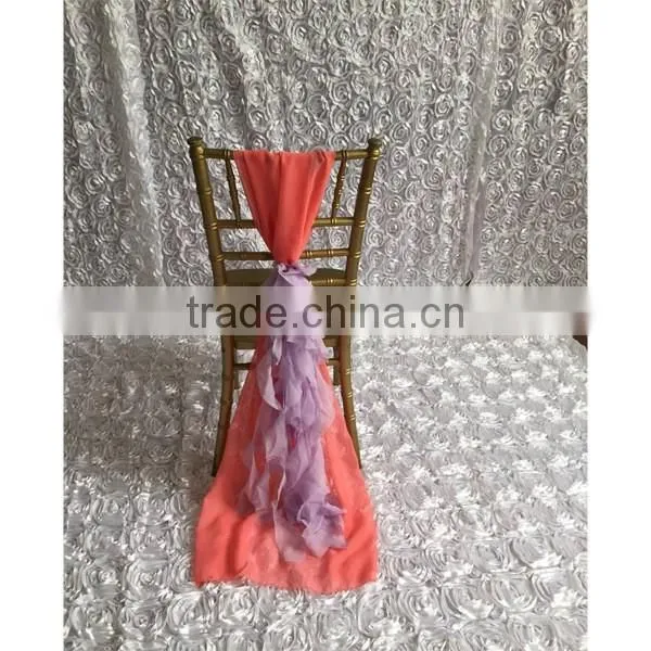 champagne hot sale popular wedding chair cover