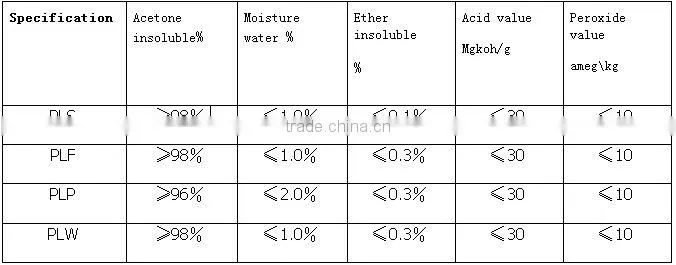 jin zhi fang(high activity lecithin tan oil meal