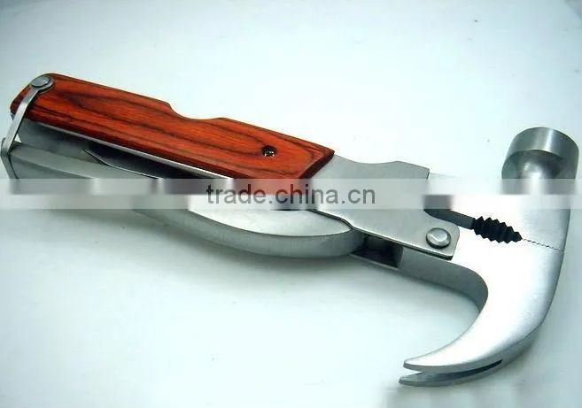 multi grip purpose pliers hammer with knife tools