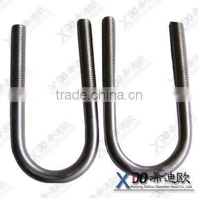 Inconel625 UNS N06625 standard U-bolt with nuts 2.4856