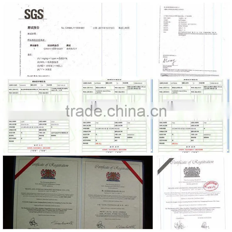 Single Side Glossy Inkjet Photo Paper
