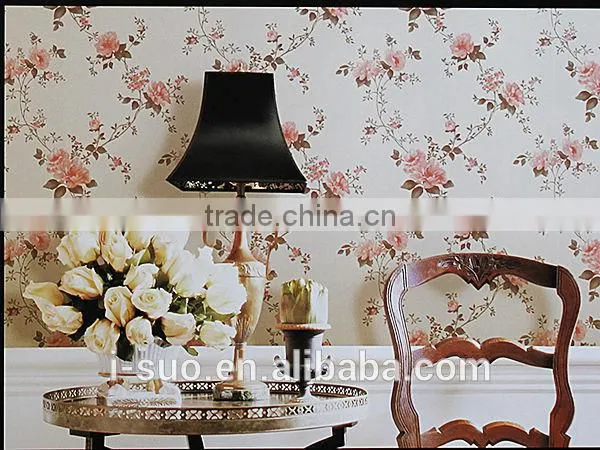 2016 hot selling European style PVC wallcoverings for sale