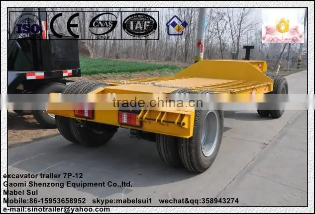 5ton excavator trailer